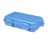 Ejoyous Waterproof Dry Storage Box, Waterproof Box Plastic Survival Container Shockproof Dry Storage Case with 2 U Shape Buckle for Fishing Camping Hiking (Small Size)