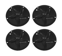 Ejoyous Wheel Hub Cap ABS Full Wrap Hubcap Set 4PCS 19 Inch Starfish Design Replacement Wheel Cover for Model Y 2021 to 2024 for Daily Driving Curb Protection (Matte Black)