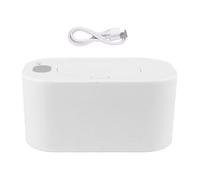Ejoyous Wipe Warmer, Warm Wipes, Dispenser, USB Powered Even Heating Top Plate, Wide Compatibility, Sealed Design, Moist, USB Charging, Gentle Diaper Changes for Travel, Infants (White)