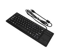 Ejoyous Wired Touch Keyboard, Mechanical USB Keyboard Plug and Play Portable Ergonomic USB Port for Laptop