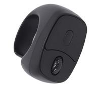 Ejoyous Wireless Bluetooth Remote Control, Roller Page Turner for Video Photo Taking with Finger Wear Design, Compatible with Phone Tablet and Apps (Black)