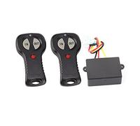 Ejoyous Wireless Winch Remote Control 12V, Universal Trailer Winch Remote Controller Kit Handset Switch Controller with 2 Transmitters for Car Truck ATV SUV