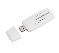 Ejoyous WLAN Adapter for TV, USB WiFi Stick Network Dongles Dual Volume 2.4GHz/5.8GHz WLAN Network Adapter, for Kali Linux TV Spielers Heimkino Systems Up to 300 Mbit/s