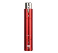Ejoyous XLR Microphone Preamp, Aluminum Inline Mic Booster with 28dB Gain for Dynamic Microphones, Ideal for Streaming and Broadcasting (Red)