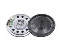 EJPPDHCO 0.5W 8R Mini Speaker 8 Ohm Loud Speaker Diameter 20mm 23mm 28mm 30mm 40mm 50mm Buzzer Connector(30mm,2PCS)