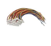 EJPPDHCO 10Pcs/lot JST XH2.54mm Cable Connector XH2.54 Pitch 2.54mm 2P 3P 4P 5P 6P 7P 8P 9Pin 10 Pin Male Plug Wire Length 30CM 26AWG(5Pin)