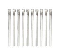 EJPPDHCO 10pcs M1.2/M1.4 Watch Strap Screw Tube Steel Precise Professional Wear Resistant Watch Band Screw Link Pin for Watchmaker(M1.2mm 16.5mm)