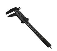 EJPPDHCO 2pcs 150mm Vernier Caliper DIY Tool Woodworking Metalworking Plumbing Model 3D Printer Parts Measuring Ruler Tool (Size : 1 Black and 1 white)