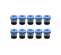 EJPPDHCO ECAS04 3D Printer Parts EXTRUDER Embedded Collet Clips For extruder Embeddable Tube Ptfe Tube Blue(10pcs)