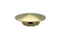 EJPPDHCO Full Copper Pop Up Drain Cover Bathroom Basin Filter Top Renovation Washbasin Lid Accessory (Brushed golden)