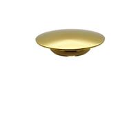 EJPPDHCO Full Copper Pop Up Drain Cover Bathroom Basin Filter Top Renovation Washbasin Lid Accessory (Golden)