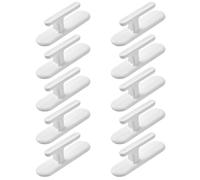 EJUFNS 10 Pieces Window Draw Rope Strap Side Hooks, Curtain Fixers, Curtain Accessories, Curtain Hooks, Rope Winders.