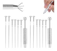 EJUFNS 14 Pieces Of Puncture Grabbers, Needle And Thread Traction Needles, Jewelry Jack Pliers, Trendy Perforation Tools.