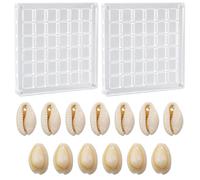 EJUFNS 2 Pieces Of Shell Storage Box, 1 Pack Of Shell Accessories, Rock Storage Box, Jewelry Display Box, Handmade Shell Jewelry, Fresh And Sweet Hat Accessories.