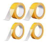 EJUFNS 4 Pieces Of Multifunctional Double-Sided Adhesive Tape, Strong Viscosity Without Leaving Marks, Durable Cloth Tape, Suitable For Carpet Stitching, Wall Frame Fixing.