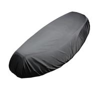 EJUOYO Breathable Seat Pad Motorcycle Rain Seat Cover Universal Flexible Waterproof Saddle Cover Black Oxford Cloth Motorcycle Seat Cushion Motorbike Seat Covers(XL)