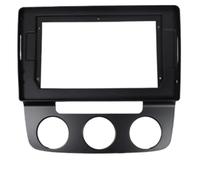EJUOYO Car Radio Frame 10 Inch Car Frame Canbus Box Radio Dash Fitting Panel Kit Fit For Volkswagen Jetta Bora Sagitar Vento Car Radio Frame Kit(B)