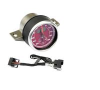 EJUOYO Car Radio Frame Fit For Porsche 911 991 Dashboard Stopwatch Sport Chrono Instrument Panel Center Cover Electronic Accessories Car Radio Frame Kit(Dark Red)