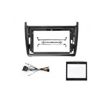 EJUOYO Car Radio Frame Fit For Volkswagen Polo 2011-2016 Car Player DVD Dashboard Audio Panel 2 Din Auto Radio Frame Dash Kit(Full Sets)