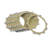 EJUOYO Clutch Disc Plate Kit Motorcycle 9x Clutch Friction Plates 8x Steel Plates Disc Kits Fit For YAMAHA YZF-R6 R6 YZF-R6S YZF-R6SP Clutch Kit(9x Clutch Plates)