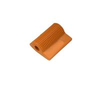 EJUOYO Dirt Bike Footpegs Universal Motorcycle Shift Gear Lever Pedal Rubber Cover Anti-Skid Shoe Protector Foot Peg Toe Gel Sleeve Foot Pedals Rests(Orange)