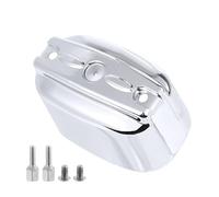 EJUOYO Fit For Harley 2000-2017 Heritage Softail Fatboy FLSTF Rear Brake Master Cylinder Cover Brake Disc Guard