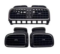 EJUOYO Fit For Polo 2011-2013 6RD819728 Central Dashboard Central Air Outlet Vent Car Dashboard A/C Air Outlet(1 SET)