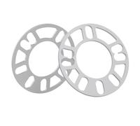 EJUOYO Hubcentric Shims Automobile Wheel Hub Widening Flange Gasket Universal 4-5 Hole Wheel Hub ET Universal Flange Tire Gasket Wheel Spacers(2 pieces 5mm Spacer)