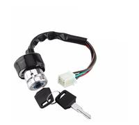 EJUOYO Motorcycle ignition switch Universal 6 Wire Ignition Switch 3 Position 2 Keys Motorcycle Kart Pit Quad Bike Motorcycle Switches Ignition