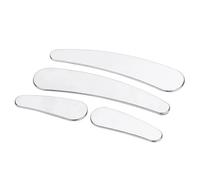 EJUOYO Radiator Guard Fit For Softail Heritage Springer Fatboy 1984-2007 Swingarm Frame Inserts Kit Chrome Silver Decorative Parts Fairing Side Panel