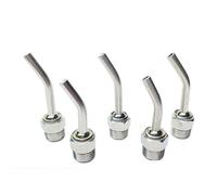 EJvkrbtx 10 Pieces 304 Stainless Steel Universal Coolant Nozzle For Machine Tools 20-200mm(1/4" Diameter 12.8mm (0.50in),Tube length 60mm(2.36in))