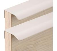 EJvkrbtx 2 Pcs Cabinet Handles Recessed Pull Handle Aluminum Alloy Multicolor Multiple Sizes(Grey,Length 1200mm)