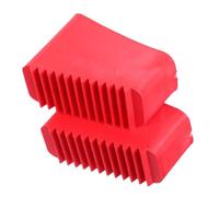 EJvkrbtx Ladder Feet Rubber Covers Pads Non Step Telescoping Extension Replacement Parts 2 Pcs Red