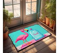 EJXN Door Mats Outdoor Fall Flamingo Finds An Unusual Towel Holder Doormat Teen Boy Room Decor Man Cave Accessories And Decor(40X60CM)