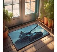 EJXN Funny House Decor Happy Halloween Spooky Halloween Skulls Doormat Farm Rug Door Mat Indoor Entrance(50X80CM)