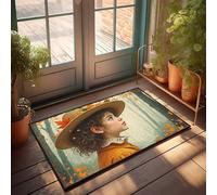 EJXN Funny Room Decor Autumn Adventure: A Child'S Journey Through The Forest Doormat Outdoor Mats For Front Door Stuff For Your Room(40X60CM)
