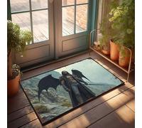 EJXN Funny Room Decor Dark Angel: The Legend Of Morbius Doormat Outdoor Mats For Front Door Stuff For Your Room(65X90CM)