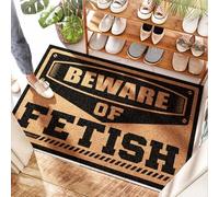 EJXN Hydrangea Pool Coconut Rug Beware Of Fetish - Puzzle | Hydrangea Door Outdoor/Runner Rug Non Slip Washable - Indoor Welcome, Rainbow(65X90CM)