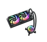 EK Nucleus AIO All-in-One Liquid CPU Cooler with EK FPT Fans, Water Cooling Computer Parts, 120mm Fan, Compatible with Latest Intel & AMD CPUs (240mm, Nucleus - CR240)