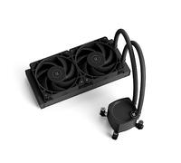 EK Nucleus AIO CR240 Dark All-in-One CPU Liquid Cooler with EK FFT Fans, Computer Liquid Cooling Components, 120mm Fan, Compatible with Latest Intel & AMD Processors