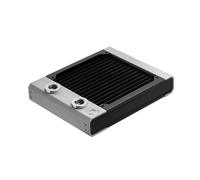 EK-Quantum Surface S120 Radiator, Supports 1x 120mm Fans, G1/4", Copper/Brass/Al