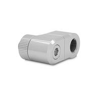 EK-Quantum Torque Double Rotary Offset 28 Adapter, G1/4" Male to Female Offset Fitting for PC Water Cooling, 28mm Offset, Nickel