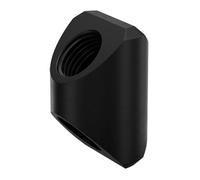 EK Water Blocks EK-Quantum Torque Static Female to Female 90° Fitting - Black