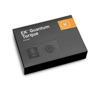 EK-Quantum Torque STC 10/13 Soft Tube Compression Fitting 6-Pack, G1/4", for 10/13mm ID/OD Soft Tubing, Black