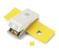 EK Success EKSuccess-1/2 Inch Square Punch, Metal, Grey, 4.54 x 8.68 x 19.14 cm