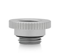 EK Water Blocks EK-Quantum Torque Surface Port Adapter - Satin Titanium