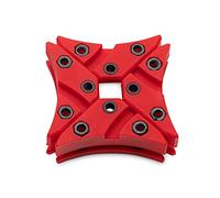 EK Water Blocks ek-vardar x3m dämpfer - 4er-Pack, Red Black