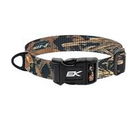 EK World Wide One-Size-Fits-All Wide Dog Collar - Durable 1" Nylon Webbing - Adjustable Up to 24" Neck - Lightweight, Weather-Resistant, High Tensile Strength (W57 Camo)
