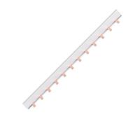EK101-2 Pin type copper Busbar 1P 63A Cross Section 10mm² 12way MCB Connector Busbar connection breaker combing Terminals