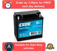 EK151 EXIDE AGM Auxiliary Car Battery Jaguar/Daimler F Pace 2.0 PHEV 17.1kWh X7